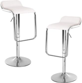 Regalos Miguel Packs Taburetes Cocina - Pack 2 Taburetes Itri - Blanco