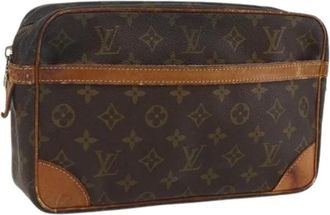 Louis Vuitton Pre-owned Clutches, female, Brown, Size: ONE SIZE Pre-owned Clutch
