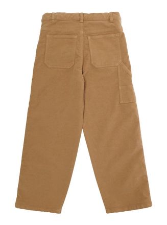 Il Gufo Straight-Leg Cotton Trousers - Brown