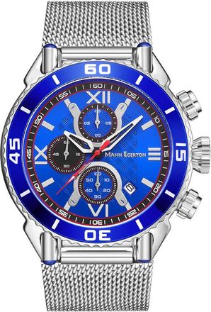 Mann Egerton Magnitude Blue Dial Mens Watch ME0091