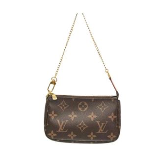 Louis Vuitton Pre-owned Mini Bags, female, Brown, Size: ONE SIZE Pre-owned Mini Pochette Accessoires M58009