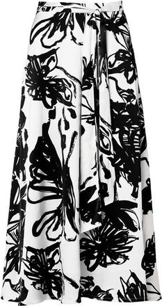 Mart Visser Carissa Print Rok Zwart / Wit