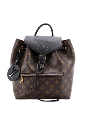 Louis Vuitton Montsouris Monogram Canvas backpack - Nero