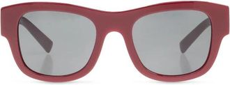 Dolce & Gabbana Zonnebril - Heren - Zonnebrillen - Rood - 52 MM - Accessoires