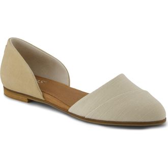 Toms Pointed Toe dOrsay Flat in Natural at Nordstrom Rack, Size 8