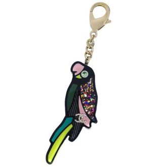 Chanel Vintage, unisex, Veelkleurig, ONE Size, Pre-owned Metalen Sleutelhanger