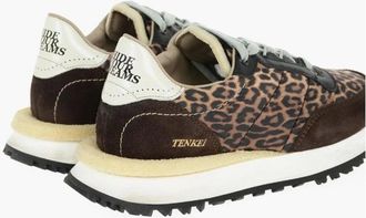 Hidnander Hidnander Leather Low Top Womens Sneakers