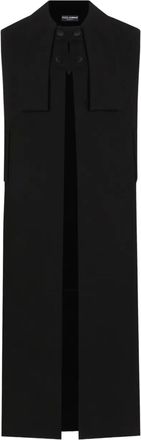 Dolce & Gabbana Cr&ecirc;pe jas - Zwart