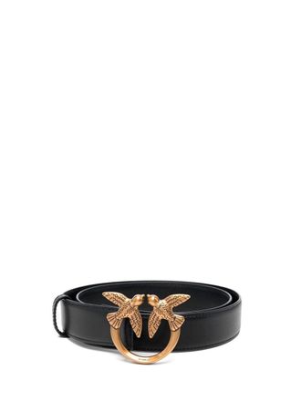 Pinko Love Birds Leather Belt