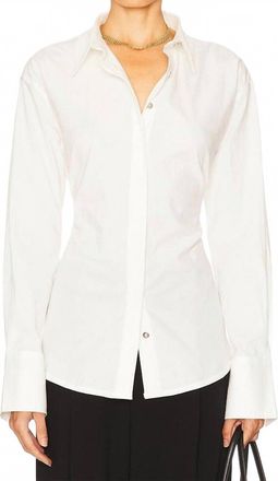 Sovere Womens Primary Shirt In Chalk