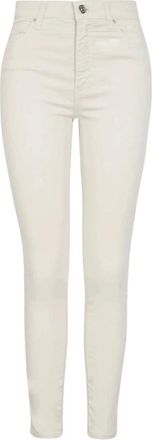 A|X Armani Exchange Tejano Color Sneakers - Dames - Slim Fit Broeken - Beige - W27 - Broeken