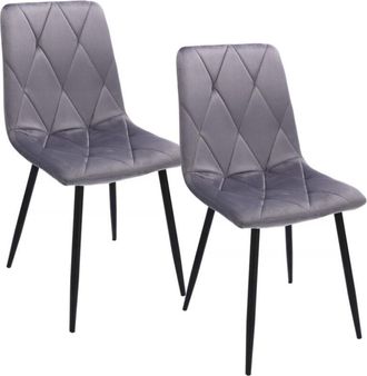 OEM 2 X Silla Piado Gris (juego De Patas + Tornillos)