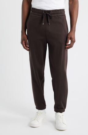 BOSS Locsin Cotton Sweatpants in Dark Brown at Nordstrom, Size Xx-Large