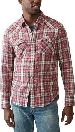 Faherty Artisan Twill Western Shirt