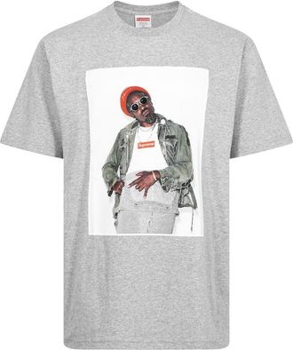 SUPREME Andre 3000 T-shirt - unisex - Cotton - L - Grey