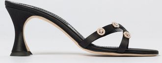 Manolo Blahnik Heeled Sandal MANOLO BLAHNIK Woman color Black