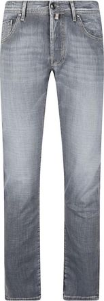 Jacob Cohen Faded Grey Slim Jeans