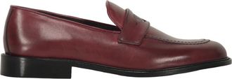 Bruno Magli Klassieke leren pennyloafers - Heren - Loafers - Bruin - 42 EU - Leer - Schoenen