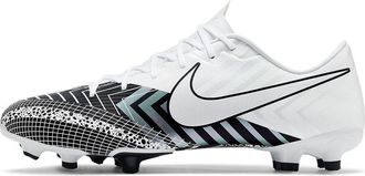 Nike VAPOR 13 ACADEMY MDS FG Firm Ground White Black CJ1292-110
