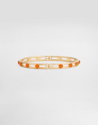 Dolce & Gabbana Bracciale - Woman Bijoux Orange Metal Onesize
