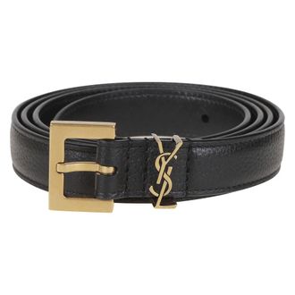 Saint Laurent Heren, Accessoires, Zwart, Maat: 95 CM