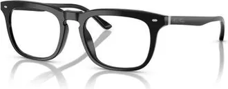 Brooks Brothers 53mm Rectangle optical glasses in Black at Nordstrom