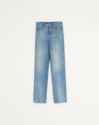 Valentino Pantaloni In Denim Donna DENIM 25
