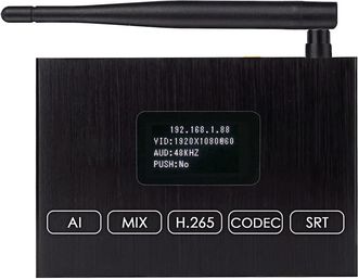 OEM Codificador/decodificador Hdmi Wifi H.265 1080p 60fps: Compatible Con Hls, Rtmp, Rtsp, Srt, Udp Y Onv/hk, Para Transmisi&oacute;n En Vivo De Iptv A Youtube, 