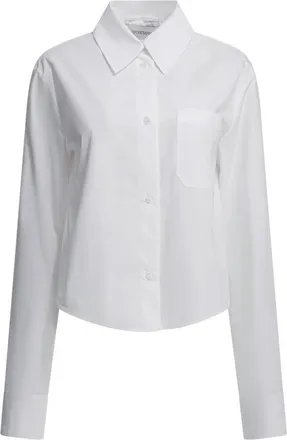 Sportmax White Pleated Shirt