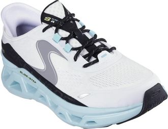 Skechers Mens Glide-Step Altus Lace Up Briefs 232921, White Blue, 44 EU Larga