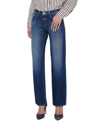 L'agence Lagence Tatum Low-Rise Stovepipe Trenton Straight Leg Jean