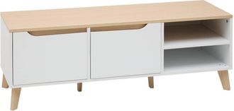 5five Simply Smart Mueble Para La Tele Luma Rectangular, 40 X 120 Cm, Blanco - 5five