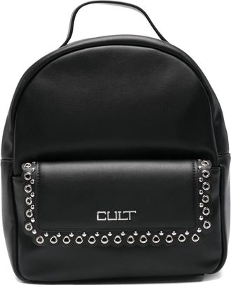 Cult studded leather backpack - Black