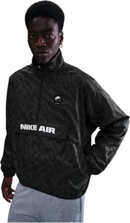 Nike Air Half-Zip Jacket - Heren - Outdoorjassen - Zwart - 2XL - Polyester - Fitness
