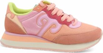 Wushu Ruyi Sneakers - Dames - Sneakers - Roze - 38 EU - Leer - Schoenen