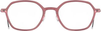 Lindberg 6665 Brillen - unisex - Brillen - Rood - 49 MM - Accessoires