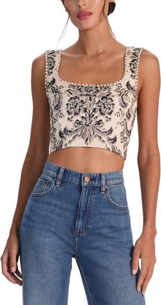 Alice & Olivia Alice + Olivia Guinevere Bustier