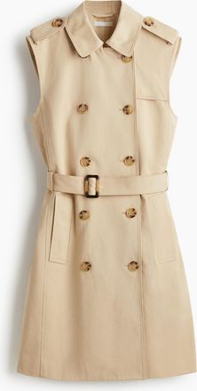 H&M Ärmelloser Trenchcoat - Beige