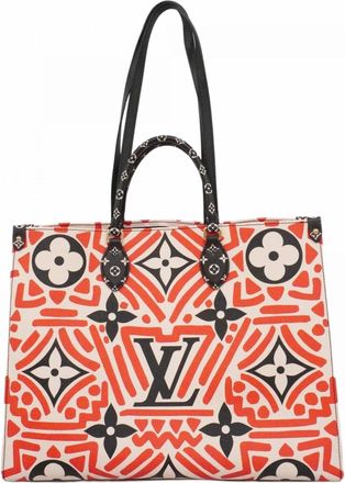 Louis Vuitton Cream Rouge Tote Bag (Pre-Owned)