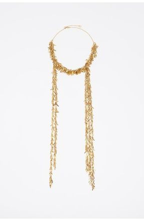 Bimba & Lola Metal Chain Necklace With Fringe in Gold at Nordstrom