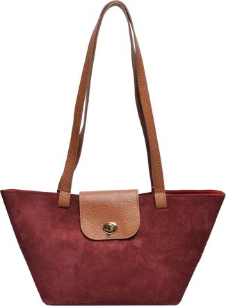 Roberta M Bourgondi&euml; Rundleer Tas
