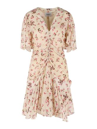 Isabel Marant Vivienne Beige Viscose Dress