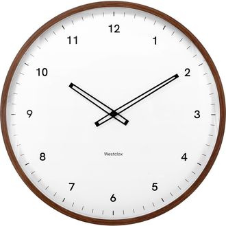 Westclox 20-Inch Wall Clock in Brown at Nordstrom Rack