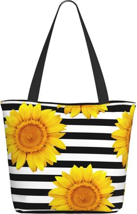 AOOEDM Sunflower Ladies Shopping Bag 13x11x7in.The Perfect ValentineS Day Gift.It Is The Best ValentineS Day Gift For Mom, Daughter, Wife,Etc
