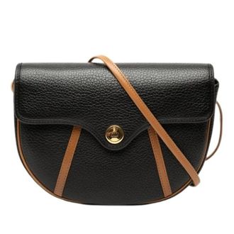 Dior Pre-owned Cross Body Bags, female, Black, Size: ONE SIZE Pre-owned Leather Crossbody Bag