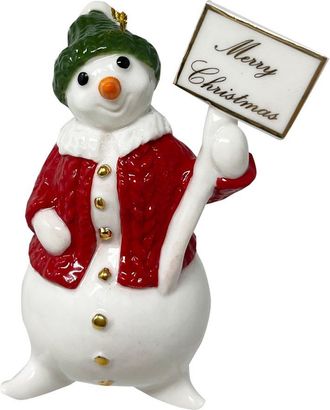 OEM Colgante De Mu&ntilde;eco De Nieve De Villeroy & Boch Christmas Classics