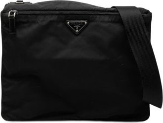 Prada Pre-owned Prada Tessuto Zip Top Crossbody Unisex XWSJOFYVT6EIGNIH