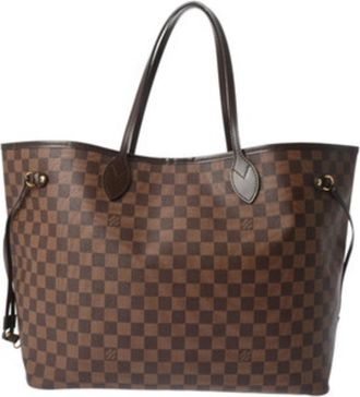 Louis Vuitton Brown Damier Canvas Damier Canvas Tote Bag (Pre-Owned)