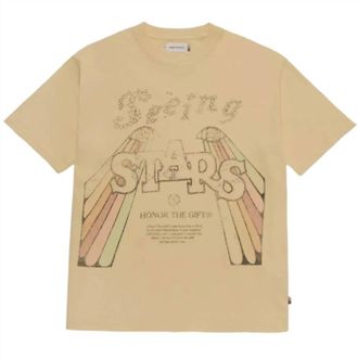 Honor The Gift Mens Seeing Stars T Shirt In Yellow