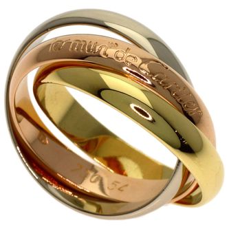 Cartier Yellow Gold (18K) Pink Gold (18K) White Gold (18K) Band Ring (Pre-Owned)